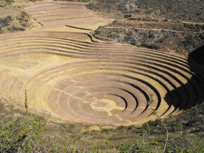 Moray, centre d'expérimentation agricole des Incas